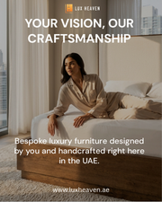 Crafted Around Your Vision Luxury Beds Made in UAE