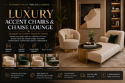 Luxury Accent Chairs & Chaise Lounge
