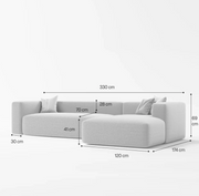 Aeris Corner Sofa