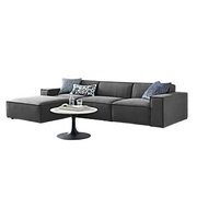4 Piece Fabric Sectional Sofa