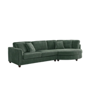 Round Chaise 2-Piece Sofa