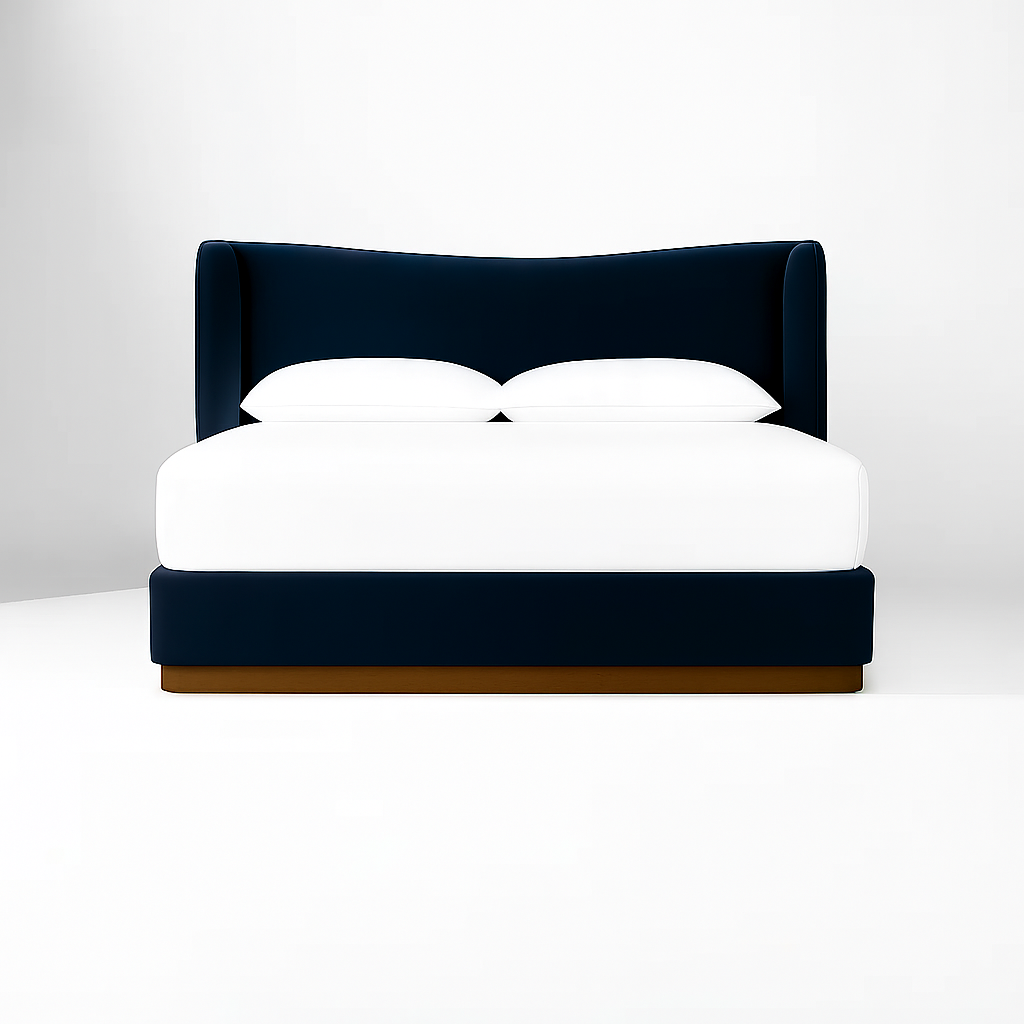 Alpine Wingback Bed