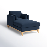 Calu Velvet Chaise Lounge