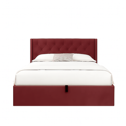 Preston Tufted Hydraulic Storage Bed