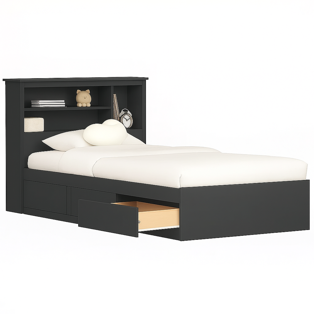 Cedar Storage Bed