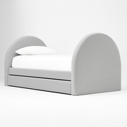 Halfmoon Bed with Trundle