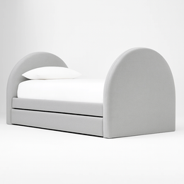 Halfmoon Bed with Trundle
