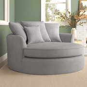 Akiro Round Accent Chair