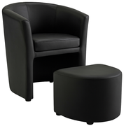 Nobu Chair with Ottoman