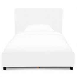 Plain Upholstered Bed