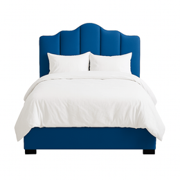 Plush Upholstered Kid Bed