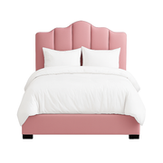 Plush Upholstered Kid Bed