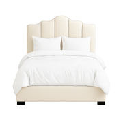 Plush Upholstered Kid Bed