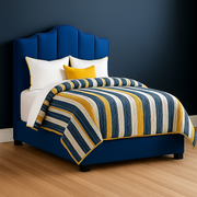 Plush Upholstered Kid Bed