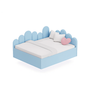 Petal Kid Upholstered Bed