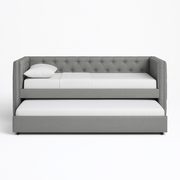 Zenya Trundle Tufted Daybed