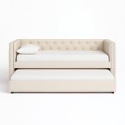 Zenya Trundle Tufted Daybed
