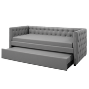 Zenya Trundle Tufted Daybed