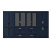 Zenith 8-Door Wardrobe