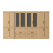 Zenith 8-Door Wardrobe