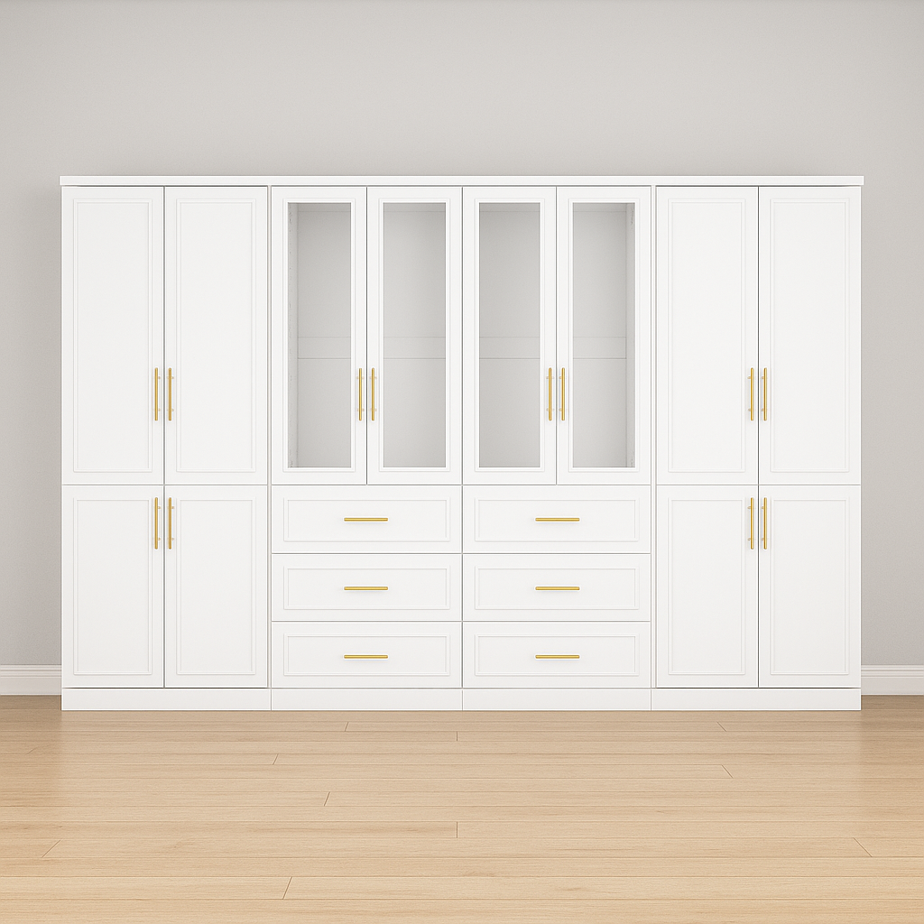 Zenith 8-Door Wardrobe