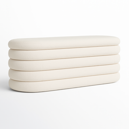 Channel Storage Ottoman