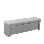 Oval Storage Ottoman