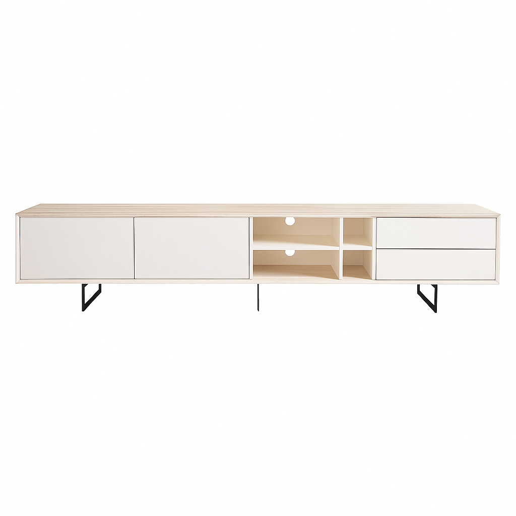 Grid TV Stand