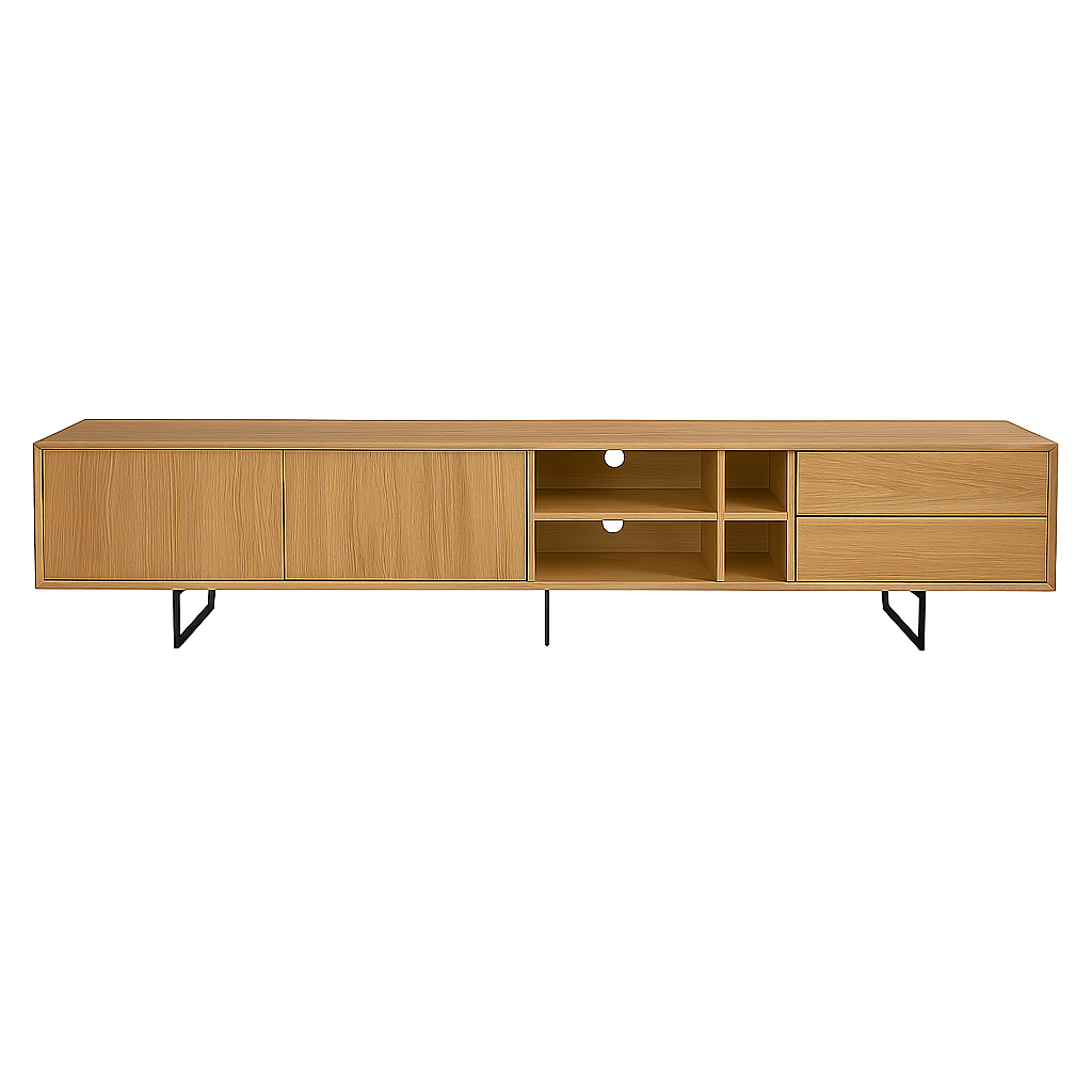 Grid TV Stand