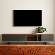 Grid TV Stand