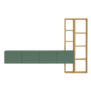 Modena Wall-Mount Entertainment Center