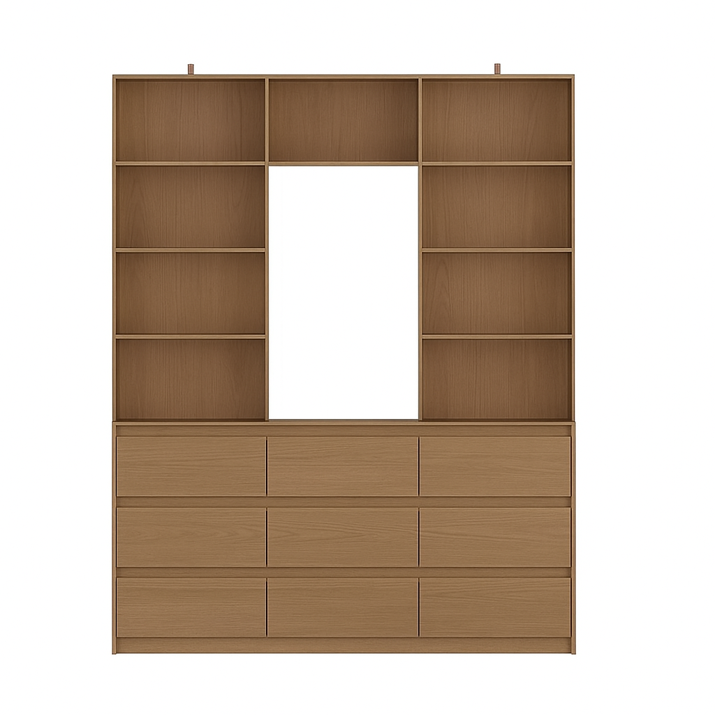 Large Dresser with Mirror