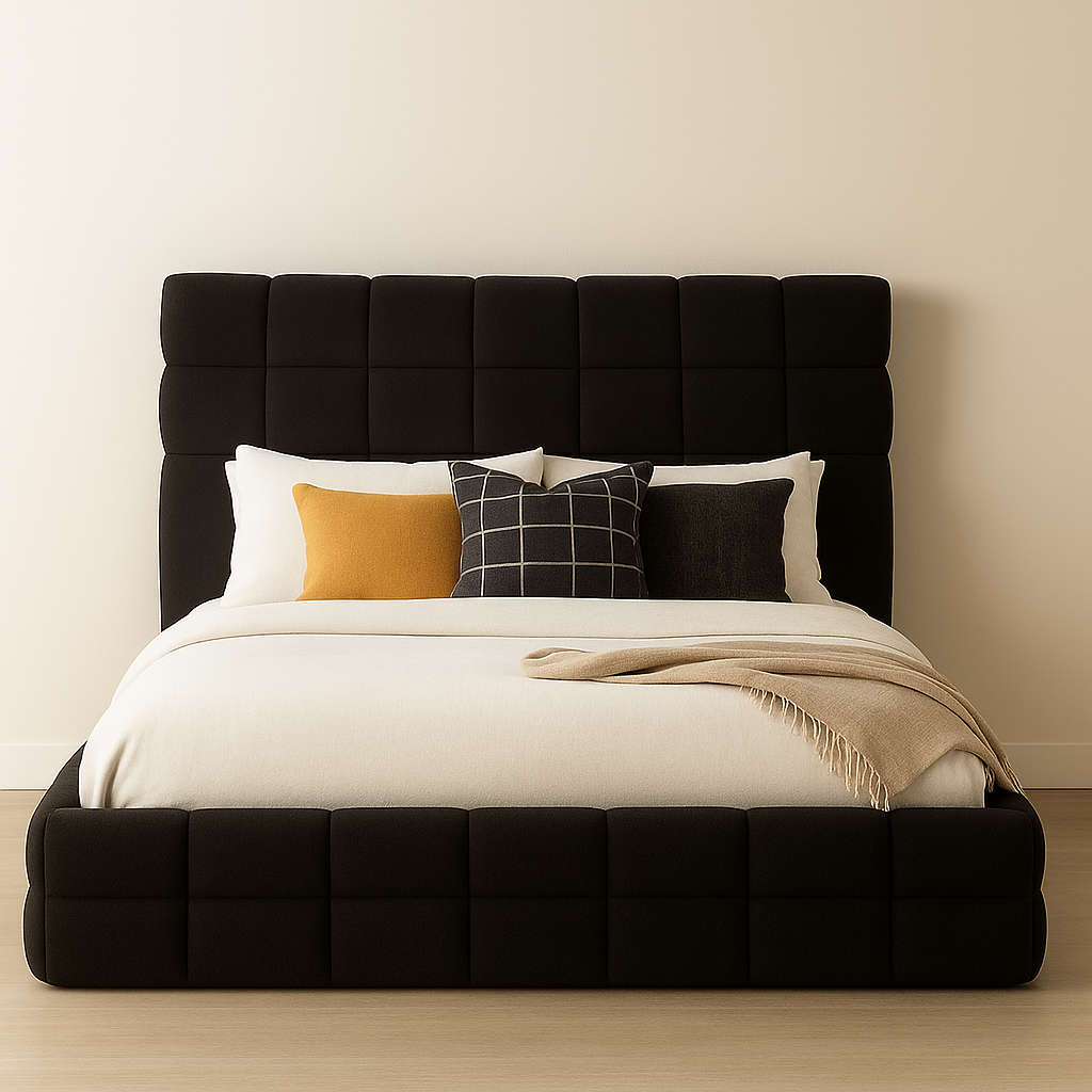 Emprielle Bouclé Bed