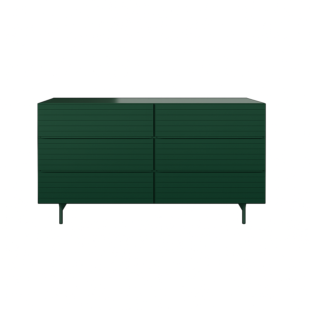 Oryl 6 Drawers Dresser