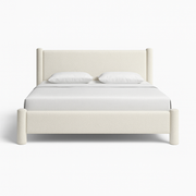 Luxathar Bouclé Upholstered Bed