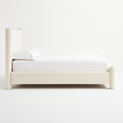 Luxathar Bouclé Upholstered Bed