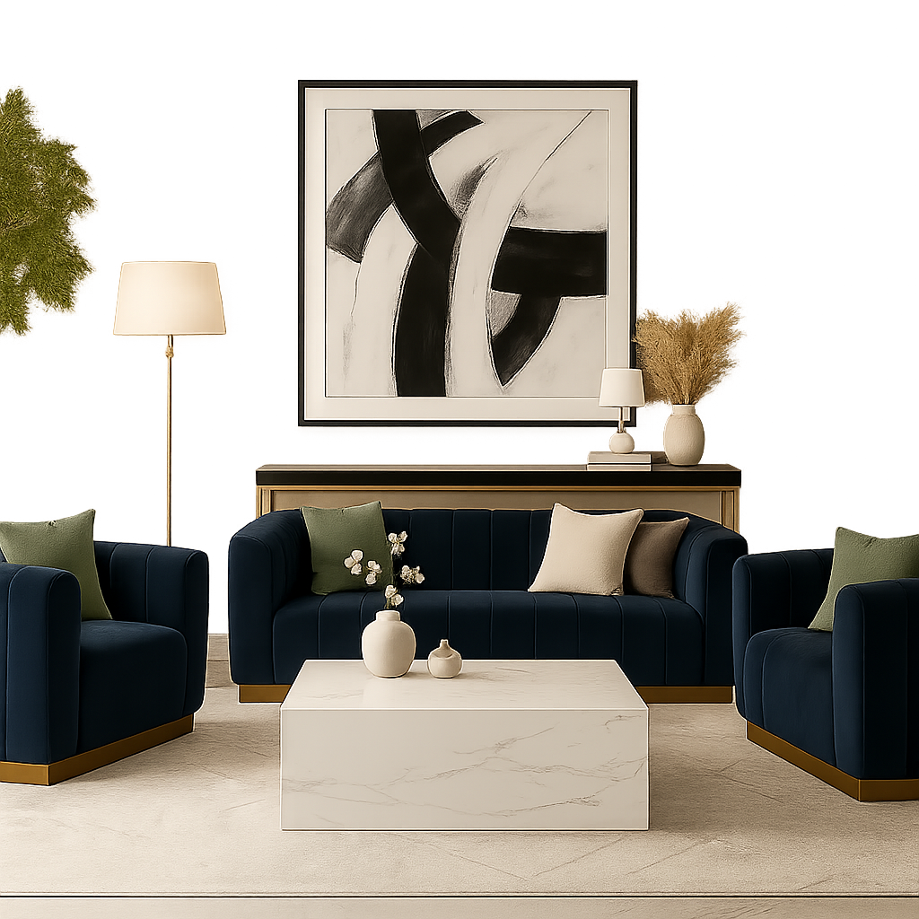 Goldiva Sofa Set