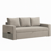 3-Seater Pull-Out Sofa Cum Bed