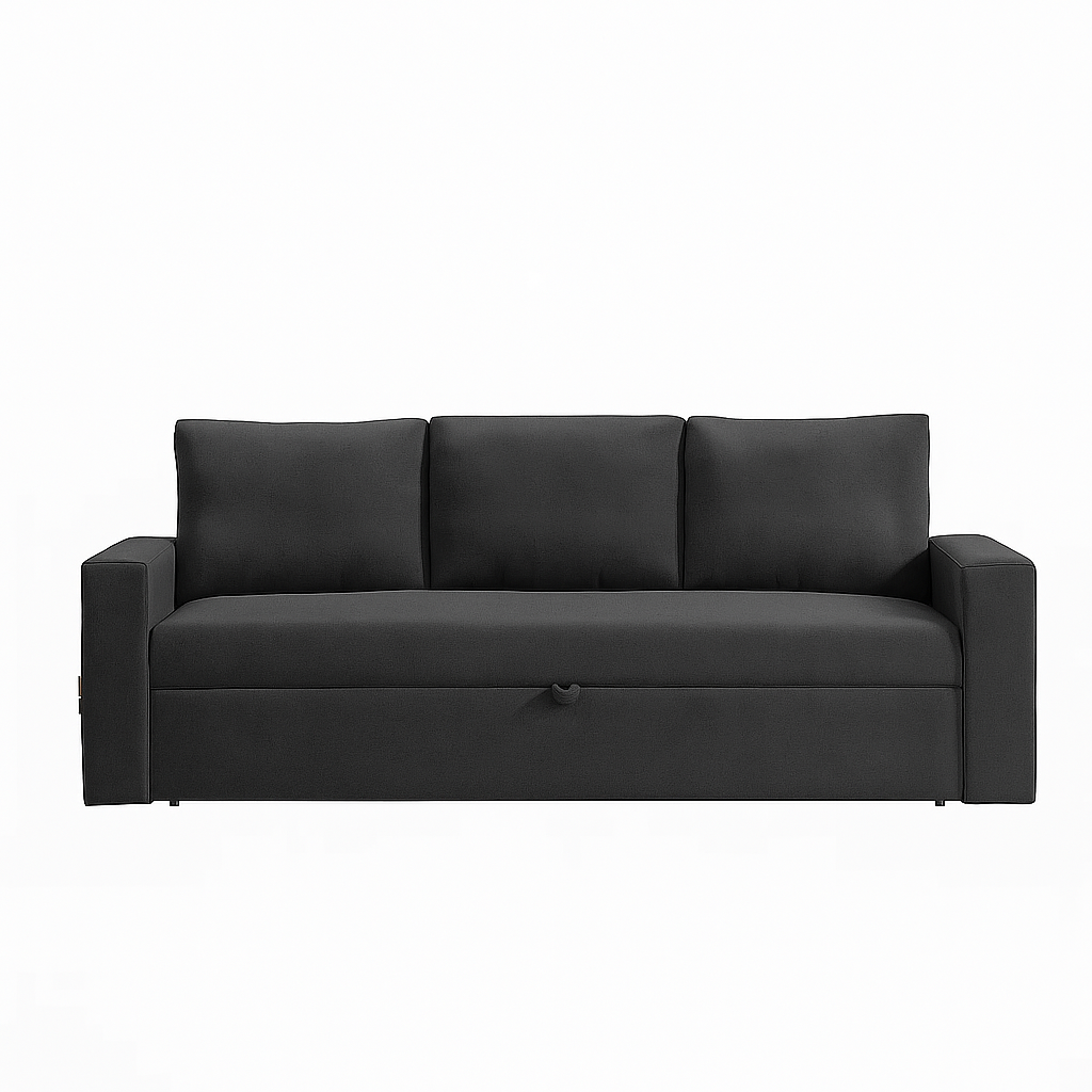 3-Seater Pull-Out Sofa Cum Bed