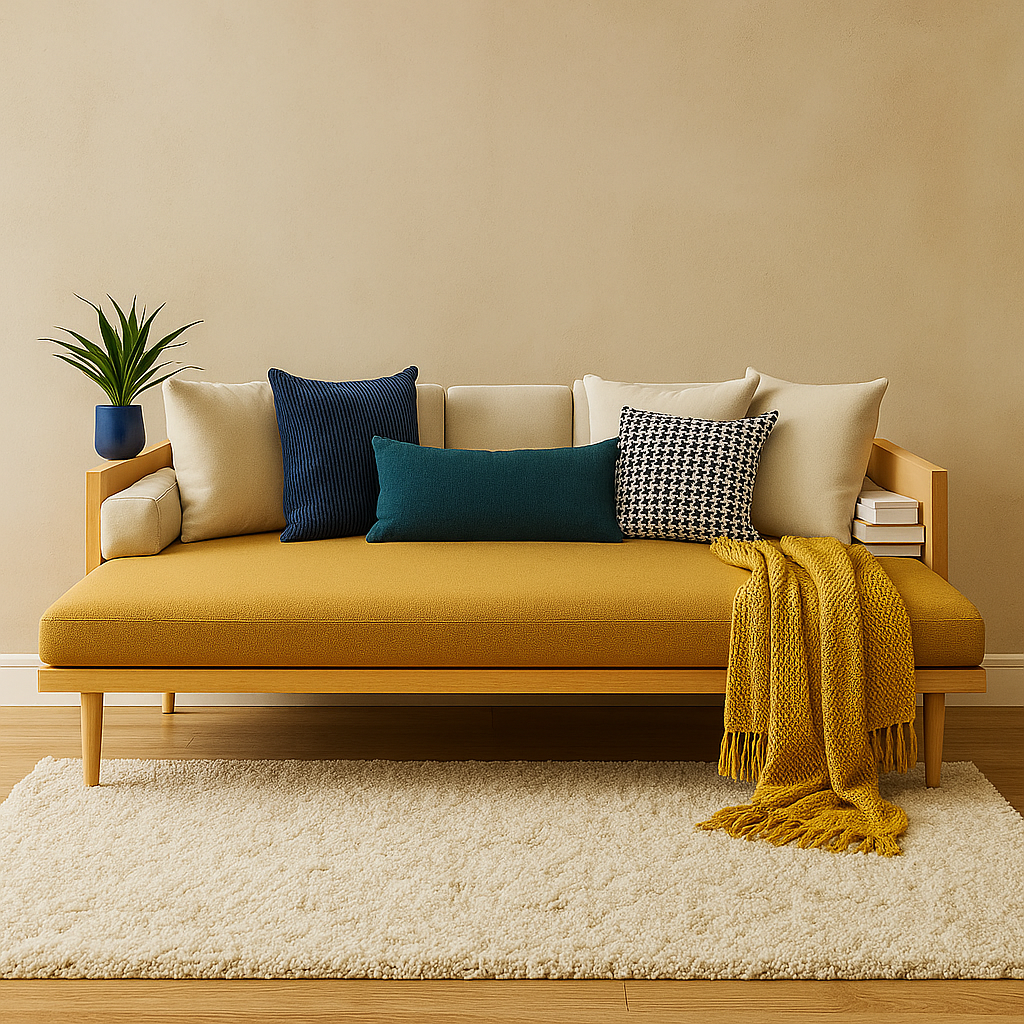 Solid Wood Sofa Bed