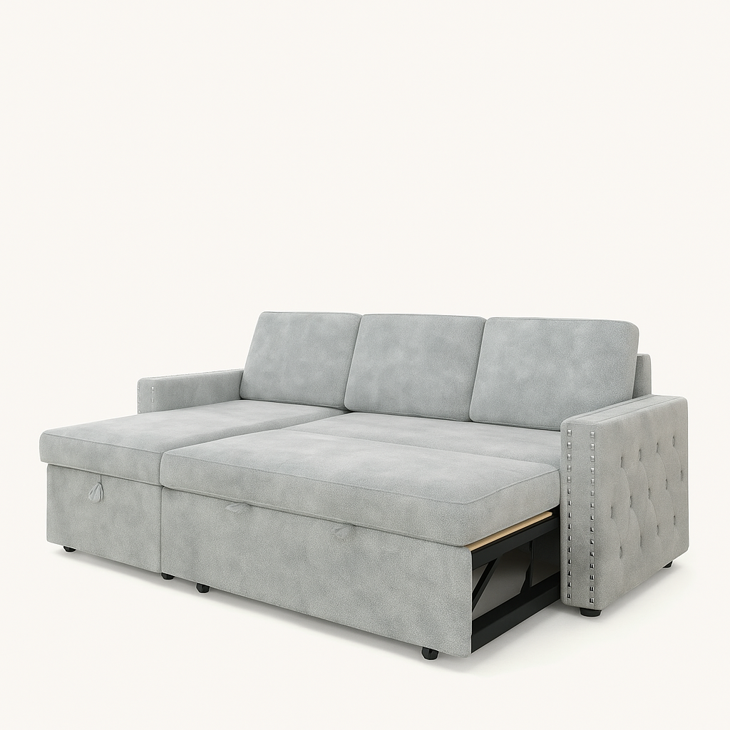 StoreLuxe L Shape Sofa Bed