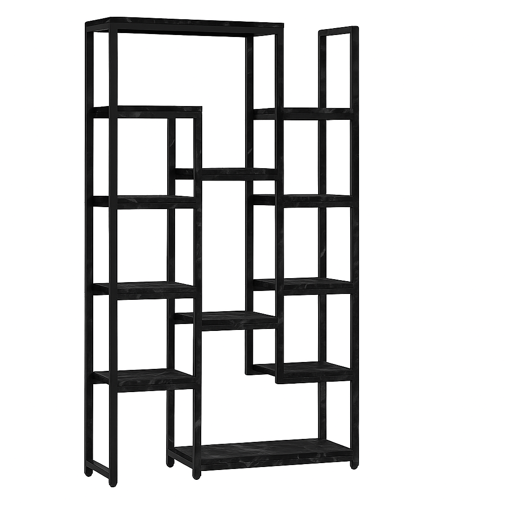 6-Tier Tall Bookshelf