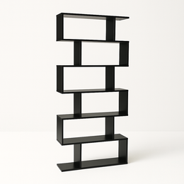 S Shape Bookcase