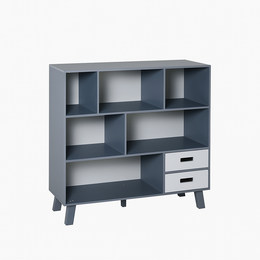 BookieBox 3-Tier Kids Bookcase with Drawers