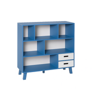 BookieBox 3-Tier Kids Bookcase with Drawers