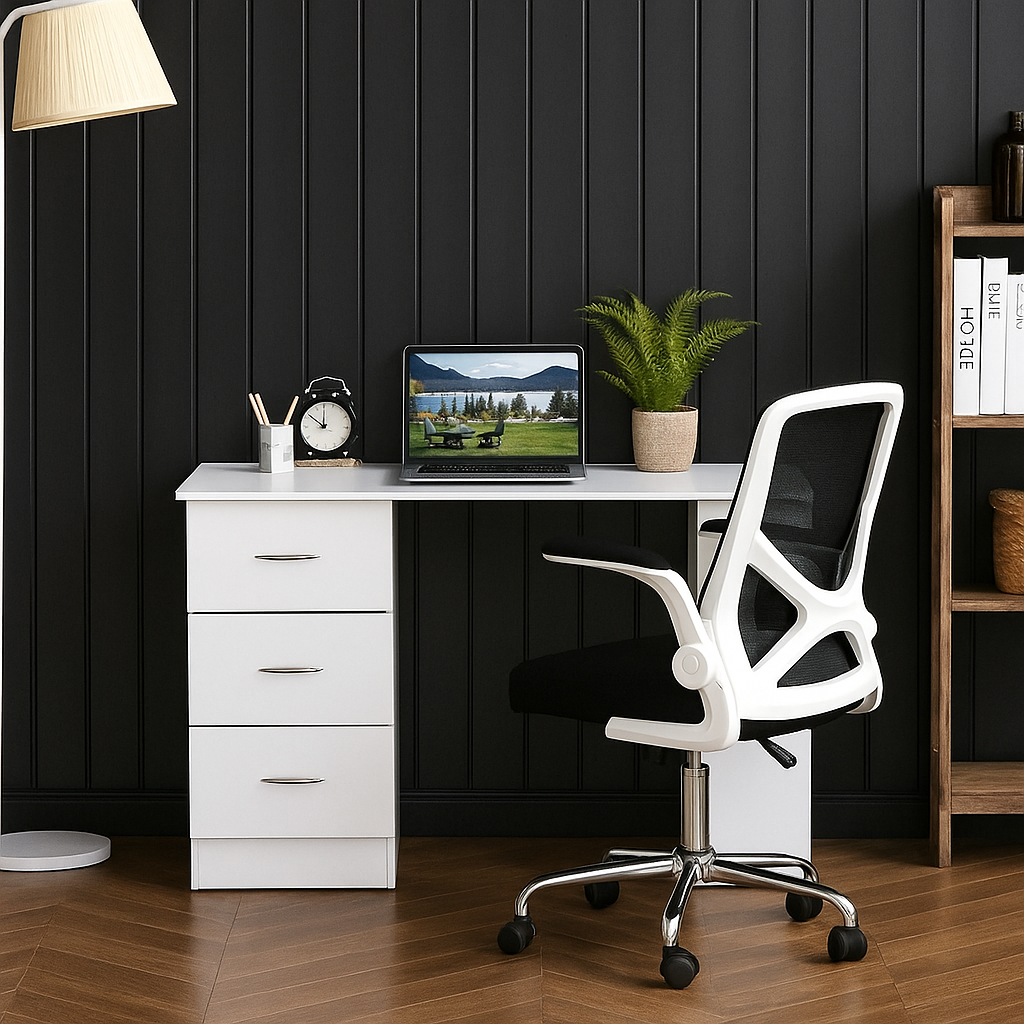 Norden Desk & Bookcase Combo