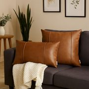 Drift Faux Leather Cushion