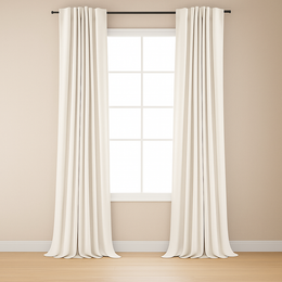 Luxe Light-Blocking Curtains (Set of 2 Panels)