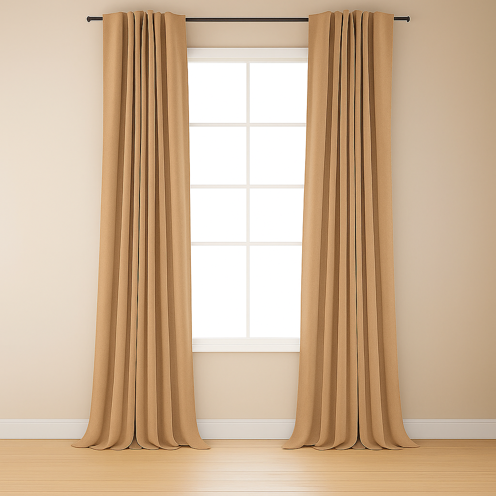 Luxe Light-Blocking Curtains (Set of 2 Panels)
