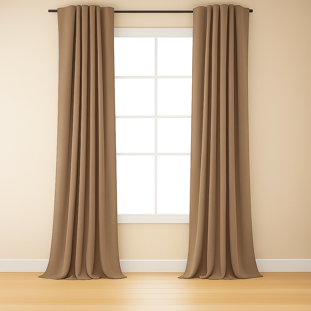 Luxe Light-Blocking Curtains (Set of 2 Panels)